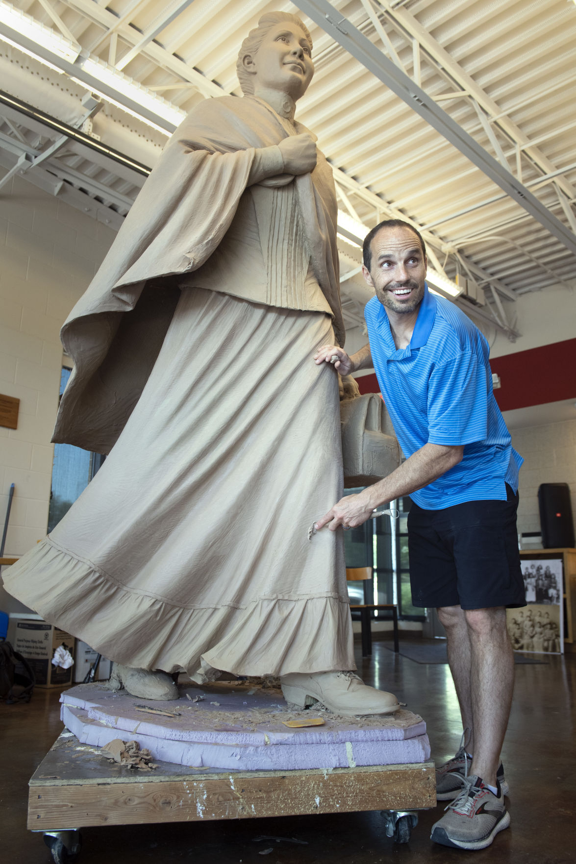 Picotte sculpture, 6.17